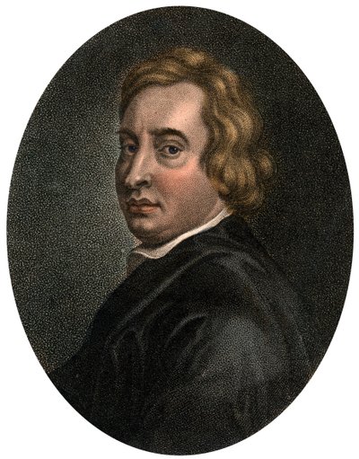 John Dryden, angielski dramaturg i laureat poety autorstwa Unbekannt