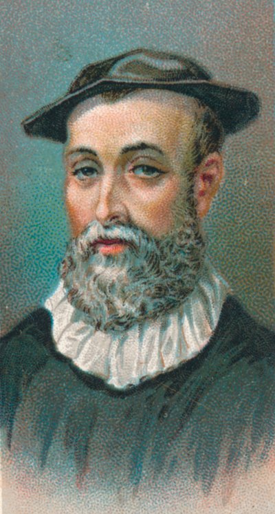 John Knox c1514-1572, szkocki reformator religijny, 1924 autorstwa Unbekannt