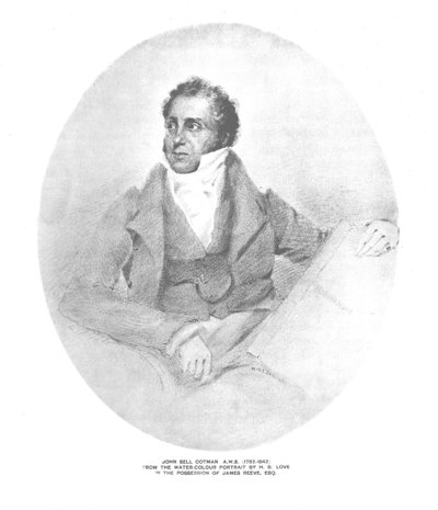 John Sell Cotman A.W.S. 1782-1842. autorstwa Unbekannt