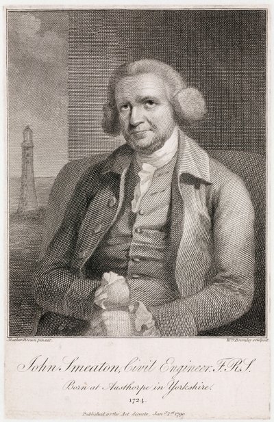 John Smeaton, angielski inżynier mechanik i budowlany, ok. 1780s autorstwa Unbekannt