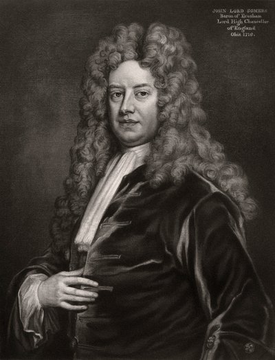 John Somers, 1. baron Somers, angielski polityk, XVIII wiek 1906 autorstwa Unbekannt