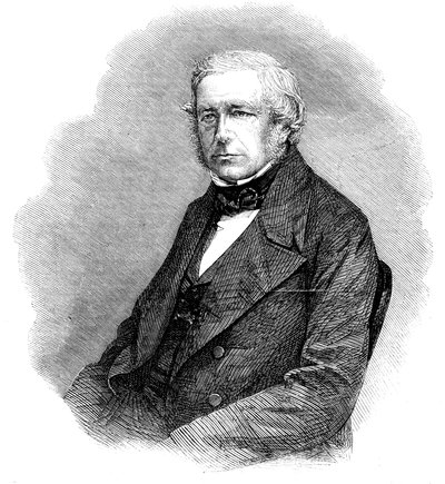 John Stevens Henslow, angielski botanik, geolog i duchowny, 1861 autorstwa Unbekannt