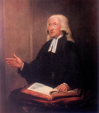 John Wesley, XVIII-wieczny angielski nonkonformistyczny kaznodzieja autorstwa Unbekannt