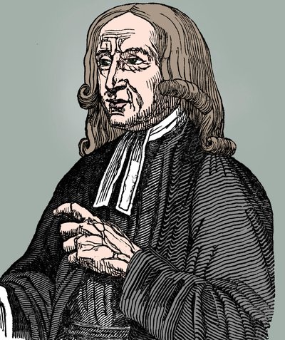 John Wesley, XVIII-wieczny angielski nonkonformistyczny kaznodzieja, 1832 autorstwa Unbekannt