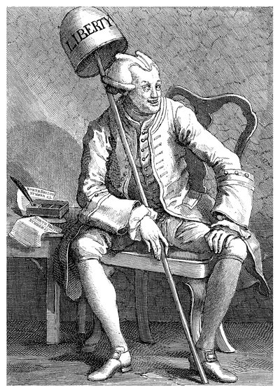 John Wilkes, angielski polityk, 1763 1895 autorstwa Unbekannt