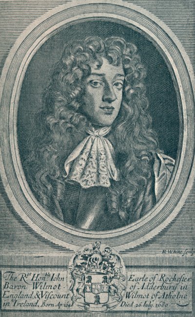 John Wilmot, hrabia Rochester ur. 1648, zm. 1680, 1907 autorstwa Unbekannt