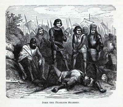 Jan Nieustraszony dźgnięty, 1882 autorstwa Unbekannt