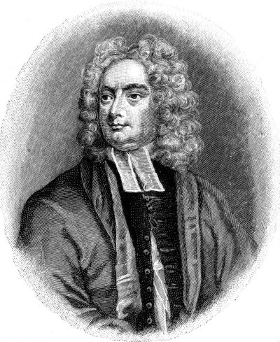 Jonathan Swift, anglo-irlandzki satyryk, poeta i duchowny autorstwa Unbekannt