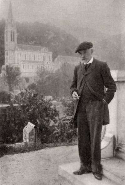 Joris-Karl Huysmans, francuski powieściopisarz, 1900 autorstwa Unbekannt