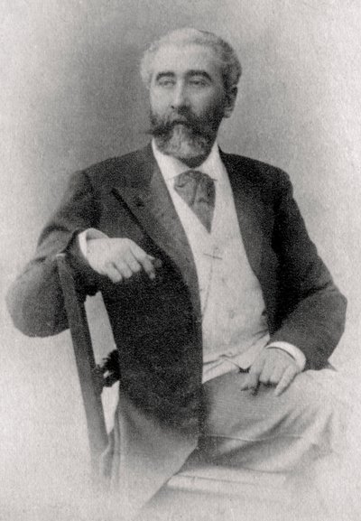 Jose-Maria de Heredia, urodzony na Kubie poeta francuski, 1902 autorstwa Unbekannt