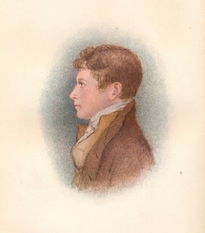 Joseph Gurney b1796, w wieku 20 lat, c1816 autorstwa Unbekannt