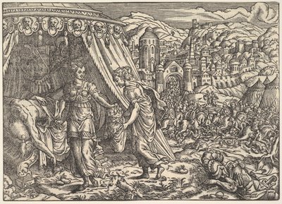 Judith i Holofernes, z Biblia, Frankfurt, 1564. autorstwa Unbekannt