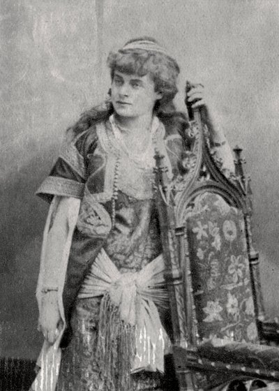 Julie Feyghine, francuska aktorka, 1881 autorstwa Unbekannt