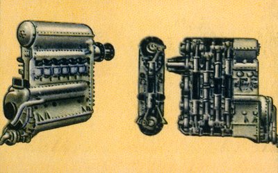 Silnik Diesla Junkers o mocy 700-800 koni mechanicznych, 1932 r. autorstwa Unbekannt