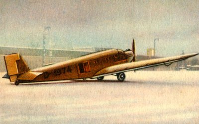 Samolot Junkers Ju 52, 1932. autorstwa Unbekannt
