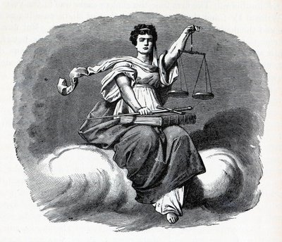 Sprawiedliwość, 1882 autorstwa Unbekannt