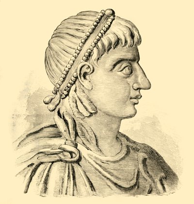 Justynian, VI w., 1890 r. autorstwa Unbekannt