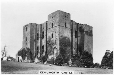 Zamek Kenilworth, Warwickshire, 1937 autorstwa Unbekannt