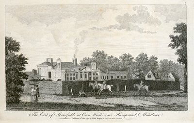 Kenwood House, Hampstead, Londyn, 1792 autorstwa Unbekannt