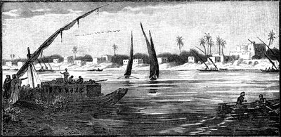 Chartum, stolica Sudanu, 1900 autorstwa Unbekannt