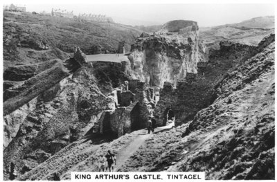 Zamek Króla Artura, Tintagel, 1937 autorstwa Unbekannt
