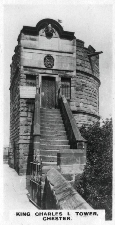 Wieża Króla Karola I, Chester, ok. 1920 r. autorstwa Unbekannt