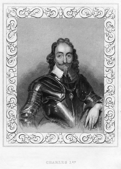 Król Karol I Anglii, Szkocji i Irlandii 1600-1649 autorstwa Unbekannt