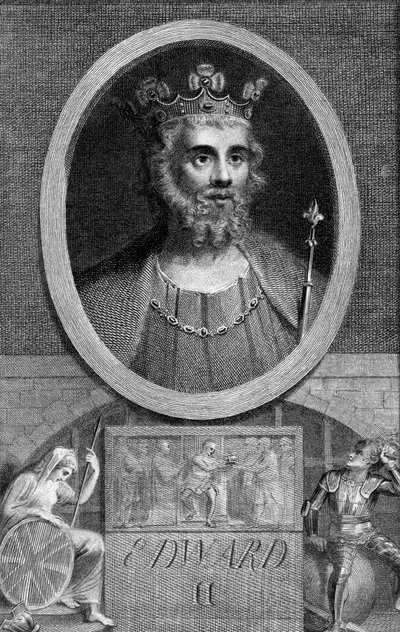 Król Anglii Edward II, 1284-1327 autorstwa Unbekannt