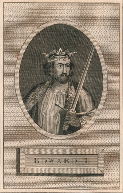 Król Edward I, 1793 autorstwa Unbekannt