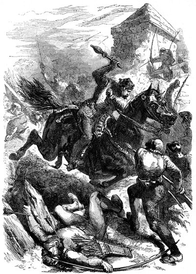 Król Edward I Anglii w Berwick, 1296 autorstwa Unbekannt