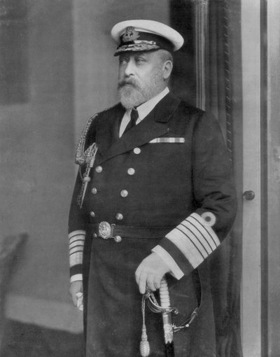 Król Edward VII jako żeglarz, 1910 autorstwa Unbekannt