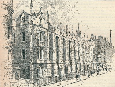 Szkoła Króla Edwarda VI, Birmingham, XIX w. 1906 autorstwa Unbekannt