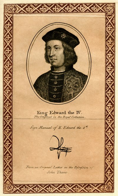 Król Edward IV z Anglii autorstwa Unbekannt