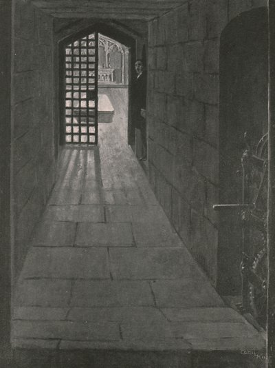 Grobowiec króla Edwardsa pod kaplicą Albert Memorial Chapel, Windsor, 1910 r. autorstwa Unbekannt