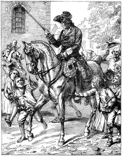 Król Prus Fryderyk II 1712-1786, XIX w. autorstwa Unbekannt