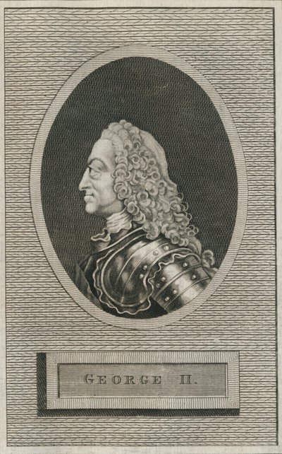Król Jerzy II, 1793 autorstwa Unbekannt