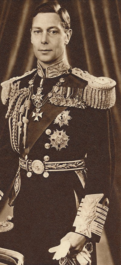 Król Jerzy VI, c1935 1937 autorstwa Unbekannt