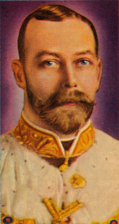 Król Jerzy V na swoim pierwszym państwowym otwarciu parlamentu, 1911 1935 autorstwa Unbekannt