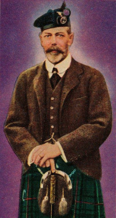 Król Jerzy V w stroju góralskim, 1935 autorstwa Unbekannt
