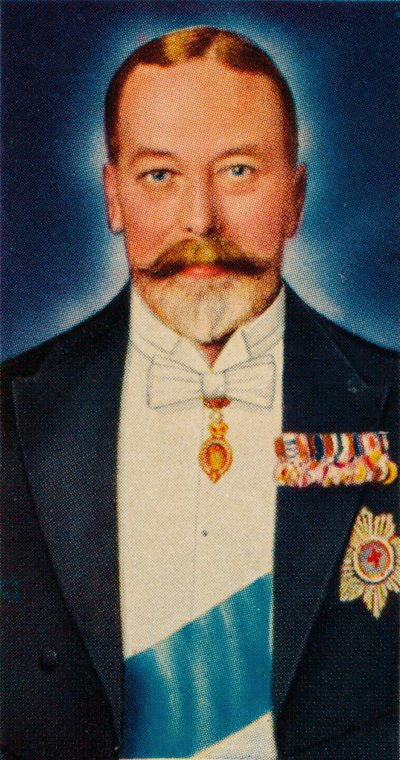 Król Jerzy V w stroju dworskim, 1935 autorstwa Unbekannt