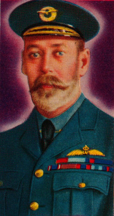 Król Jerzy V w mundurze szefa Królewskich Sił Powietrznych, 1935 autorstwa Unbekannt