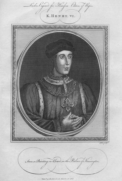 Król Henryk VI, 1787. autorstwa Unbekannt