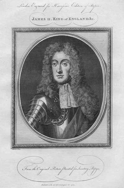 Król Jakub II, 1787. autorstwa Unbekannt