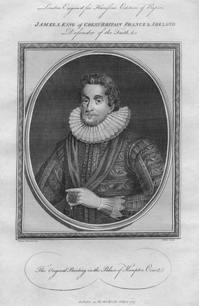 Król Jakub I, 1787. autorstwa Unbekannt