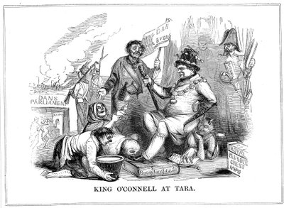 Król OConnell w Tara, 1843 autorstwa Unbekannt