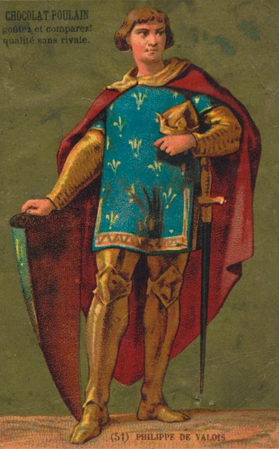 Król Filip VI 1293-1350, król Francji autorstwa Unbekannt