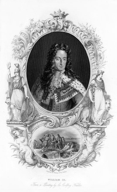 Król Wilhelm III, ok. 1850 autorstwa Unbekannt