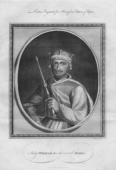 Król Wilhelm II William Rufus, 1786. autorstwa Unbekannt