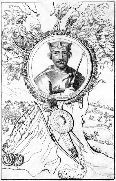Król Anglii Wilhelm II autorstwa Unbekannt