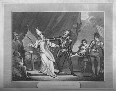 Król William chwyta swojego brata Odo, 1838 autorstwa Unbekannt